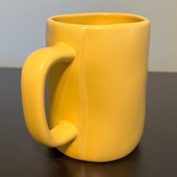 Rae Dunn BUSY BEE 🐝 Artisan Collection by Magenta Yellow Mug w/ Bumblebee  🐝 - Picture 6 of 12